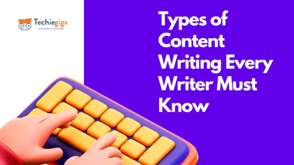 types of content writing