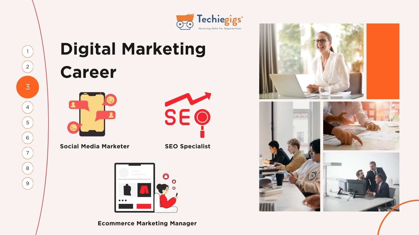 Digital marketing career