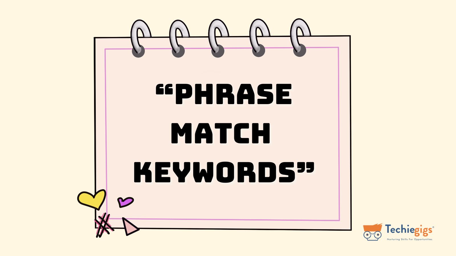 Phrase Match keywords