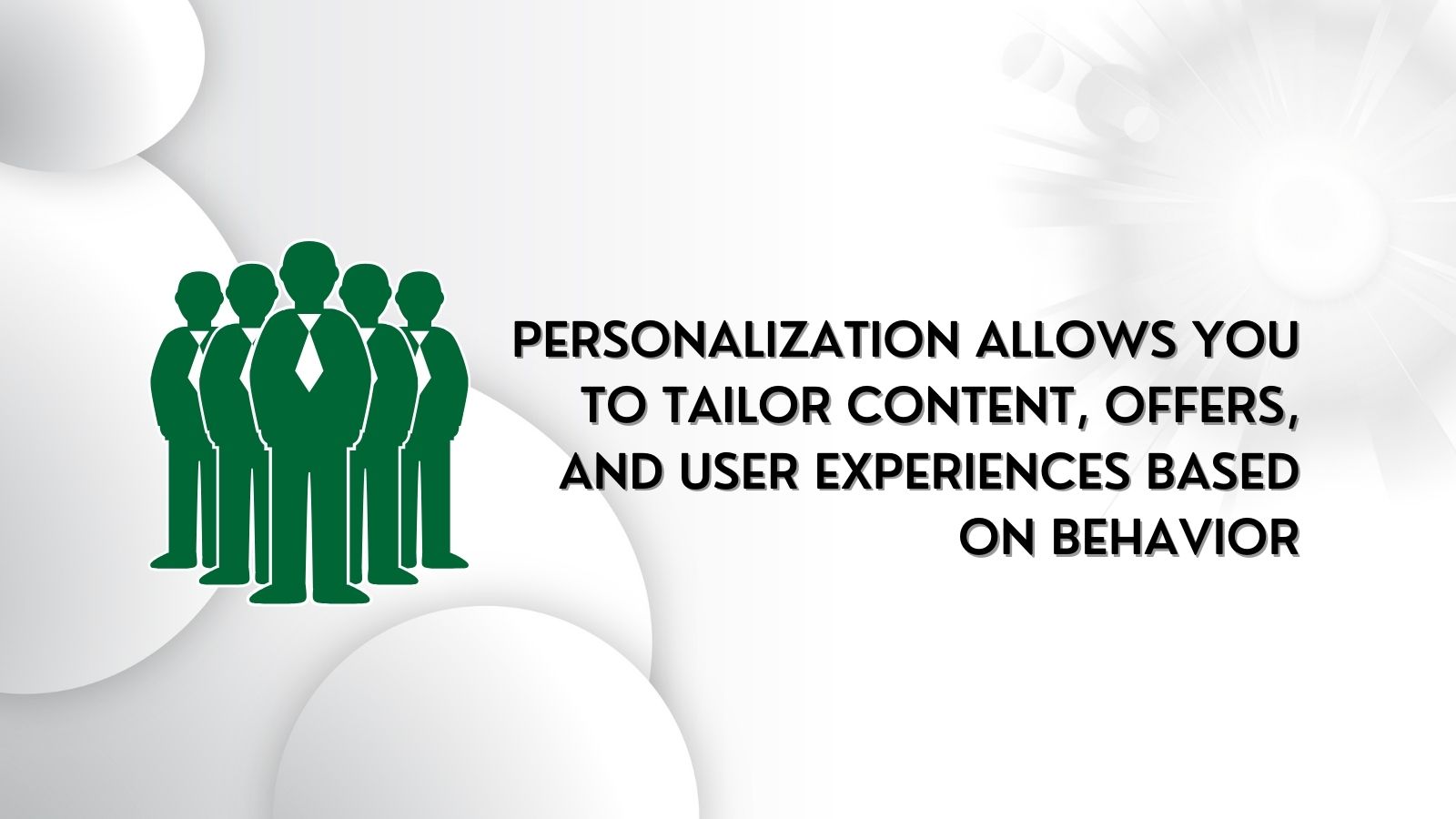 Personalization in CRO