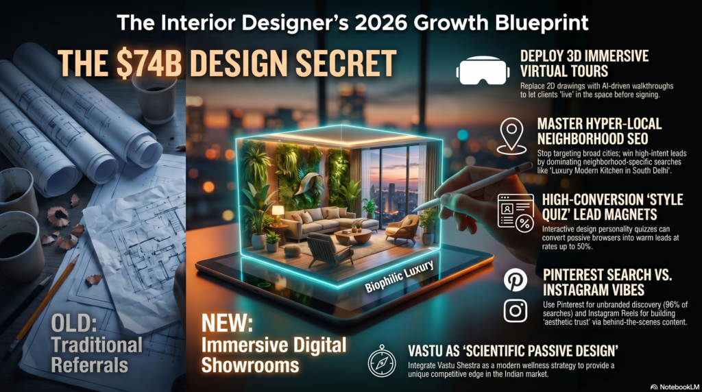 Digital Marketing for Interior Designers: India Roadmap 2026