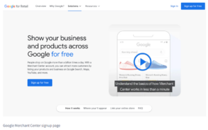 google merchant