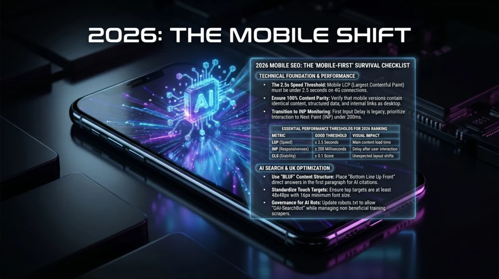 The Ultimate Mobile SEO Checklist for 2026: Dominating Search in the Indian Market
