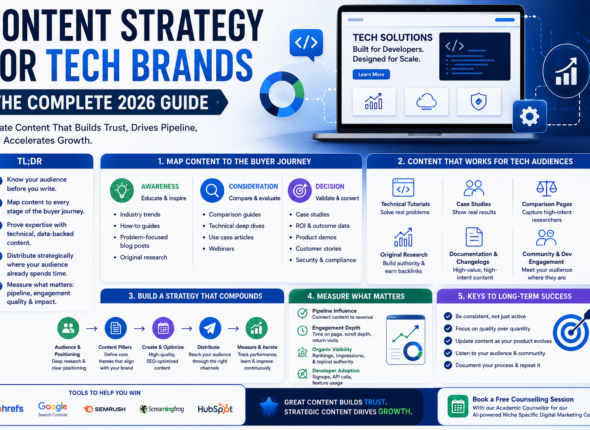 How to build a content strategy for tech brands